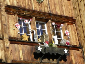 A Lot of the houses were beautifully decorated!