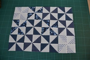 Hey maybe I can scratch the idea of making a quilt and just make a placemat?!