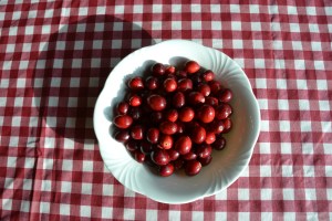 Delicious looking Cranberries. 